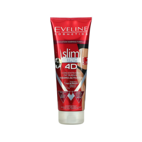 Eveline Cosmetics‏, Slim Extreme 4D، محفز حراري مركز لحرق الدهون، 8.8 أونصة سائلة (250 مل) (Copy)