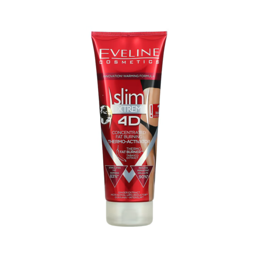 Eveline Cosmetics‏, Slim Extreme 4D، محفز حراري مركز لحرق الدهون، 8.8 أونصة سائلة (250 مل) (Copy)